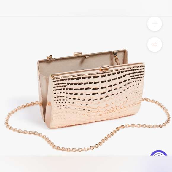 Pamela Munson Gold Coast metal evening bag with strap, $325 - Picture 3 of 5